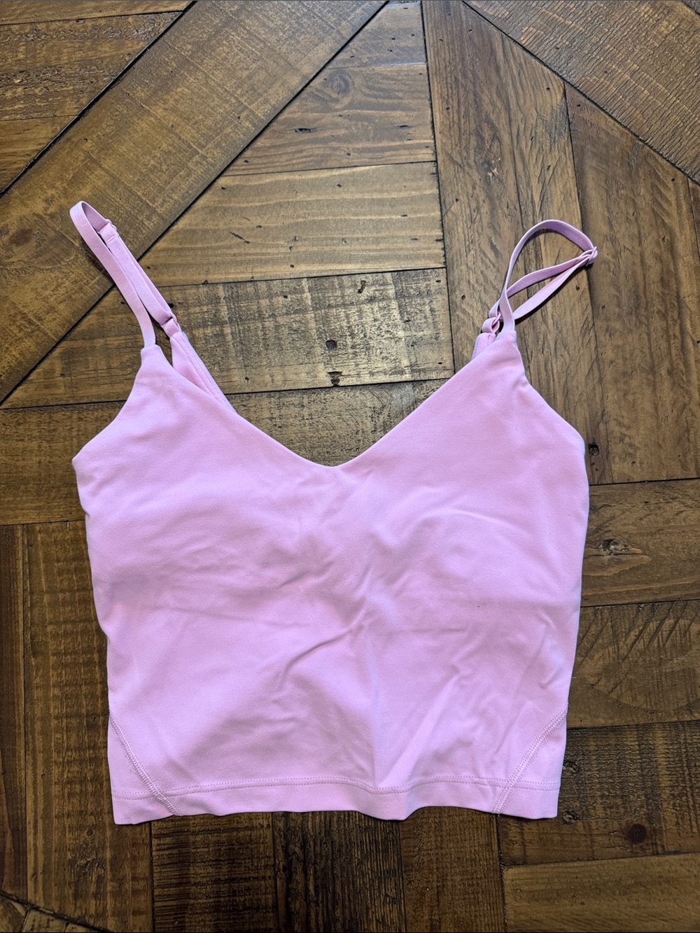 lululemon athletica Light Pink Adjustable-Strap Crop Tank - Picture 2 of 2